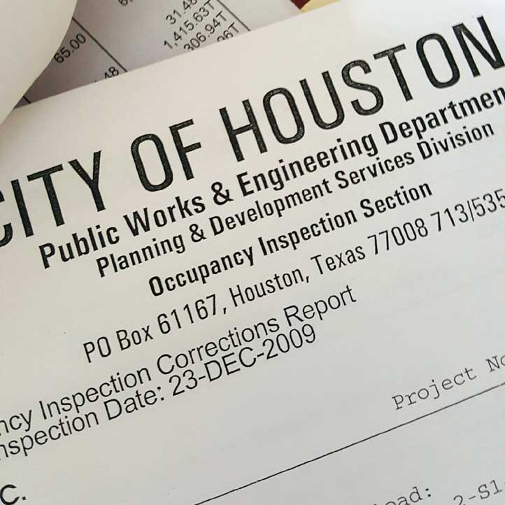 City of Houston Public Works Report